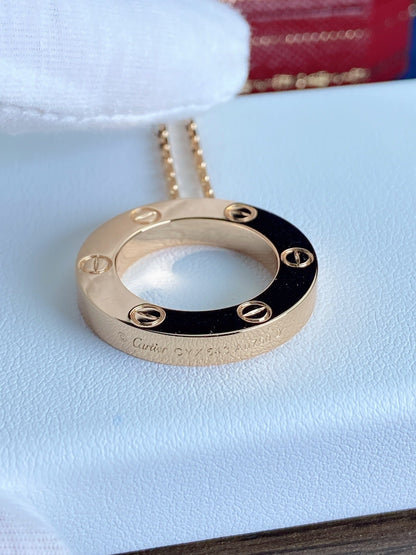 [⭐Shinejoy]LOVE ネックレス 16MM