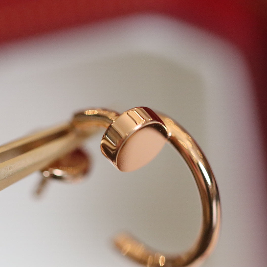 [⭐Shinejoy]JUSTE OHRRINGE ROSÉGOLD
