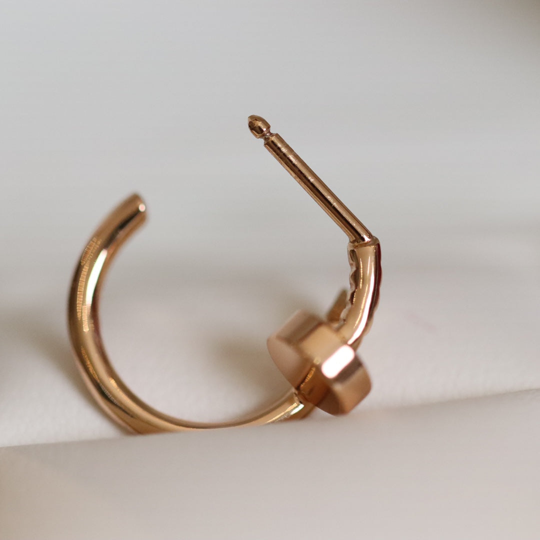 [⭐Shinejoy]JUSTE OHRRINGE ROSÉGOLD