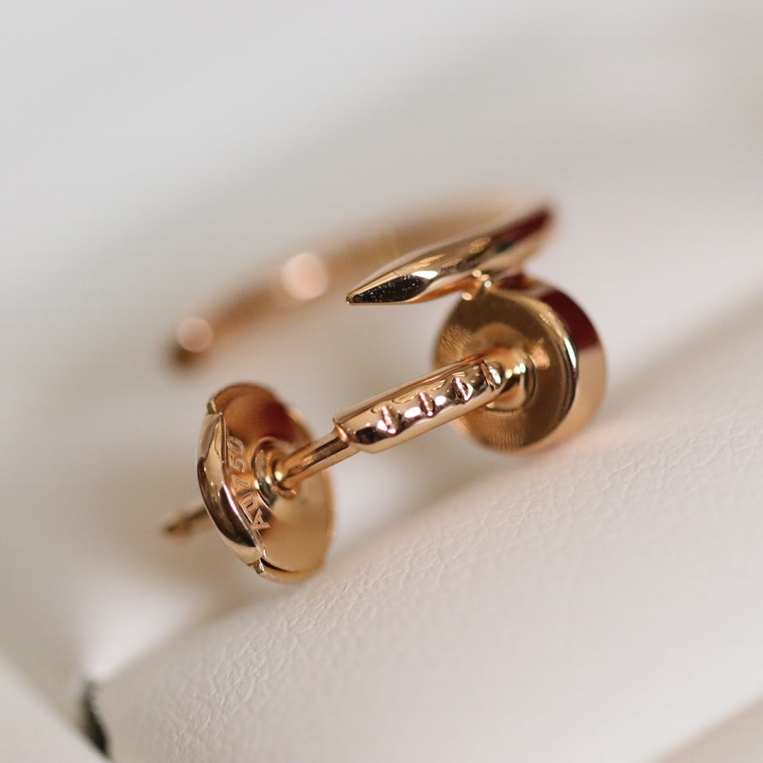 [⭐Shinejoy]JUSTE OHRRINGE ROSÉGOLD