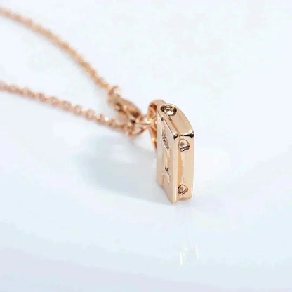[⭐Shinejoy]アミュレット ペンダント ローズゴールド ネックレス