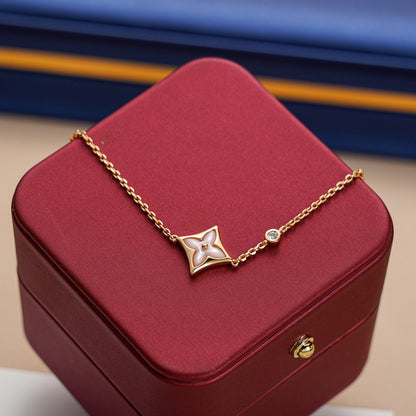 [⭐Shinejoy]スター1ダイヤモンド ピンクゴールドブレスレット
