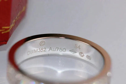 [⭐Shinejoy]LOVE RING 3.6MM ダイヤモンドパヴェ