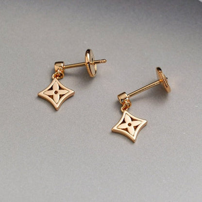 [⭐Shinejoy]スターイヤリング ゴールド