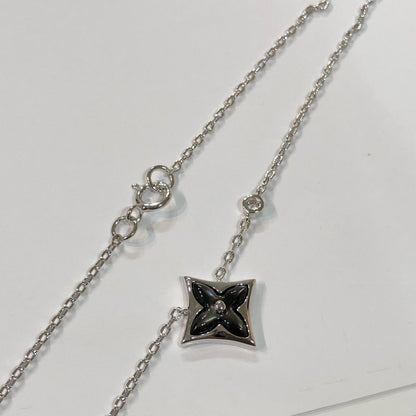 [⭐Shinejoy]スターブラックモップネックレス