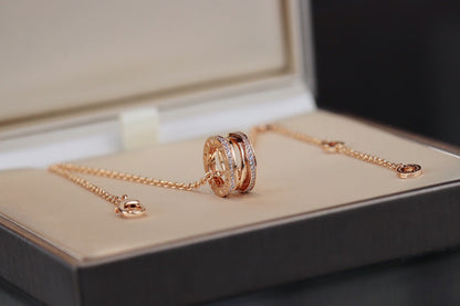 [⭐Shinejoy]ZERO 1 HALSKETTE IN ROSÉGOLD