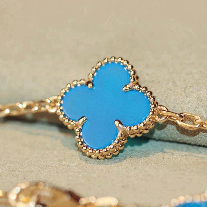 [⭐Shinejoy]CLOVER 20 MOTIVE TÜRKIS GOLD
