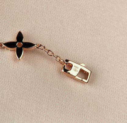 [⭐Shinejoy]スター＆サン 7モチーフ ゴールドブレスレット
