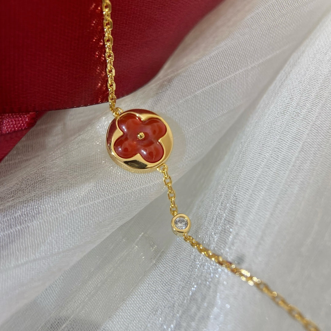 [⭐Shinejoy]SUN PEDANT CARNELIAN BRACELET
