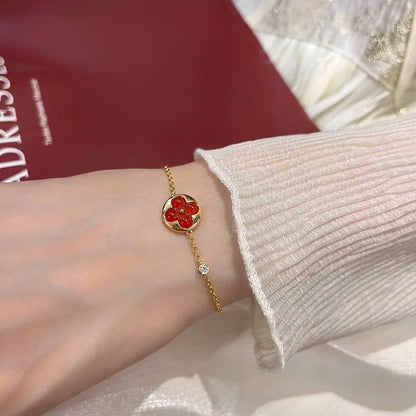 [⭐Shinejoy]SUN PEDANT CARNELIAN BRACELET