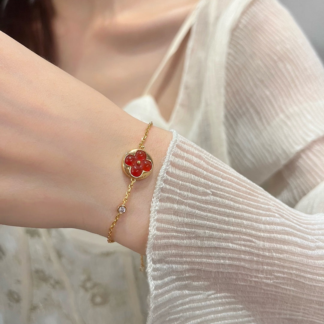 [⭐Shinejoy]SUN PEDANT CARNELIAN BRACELET