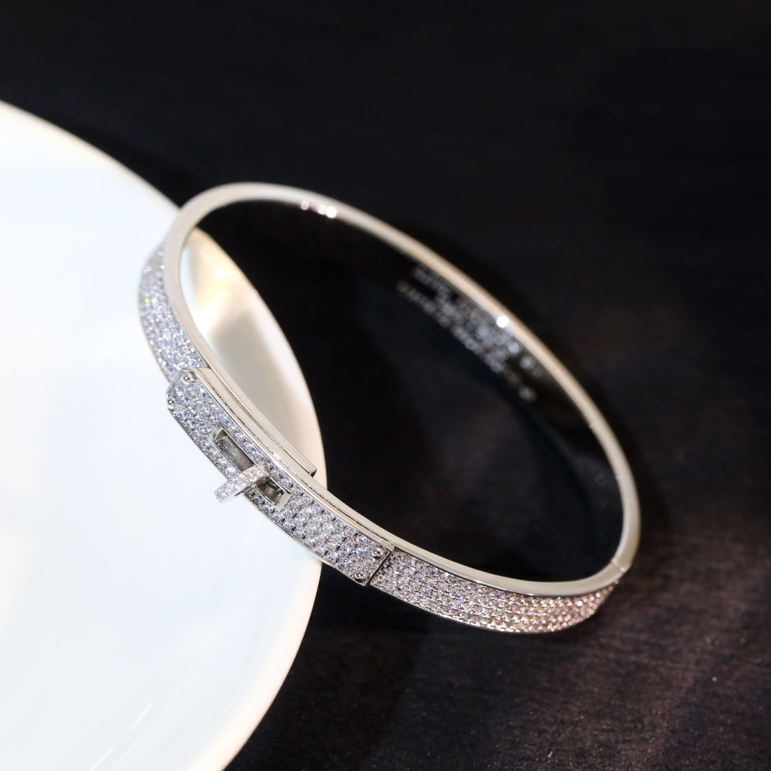 [⭐Shinejoy]KELLY BRACELET DIAMOND PAVED
