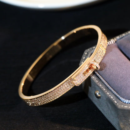 [⭐Shinejoy]KELLY BRACELET DIAMOND PAVED