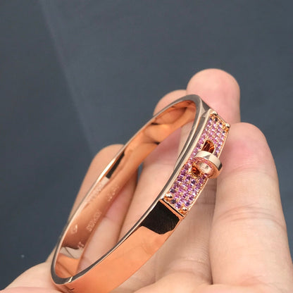 [⭐Shinejoy]KELLY BRACELET PINK DIAMOND