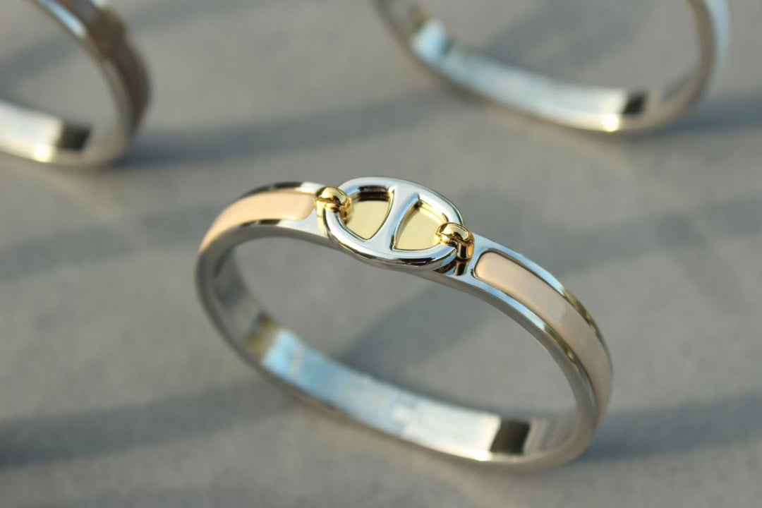 [⭐Shinejoy]CLIC CHAINE SILVER BRACELET