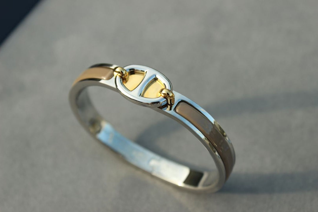 [⭐Shinejoy]CLIC CHAINE SILVER BRACELET