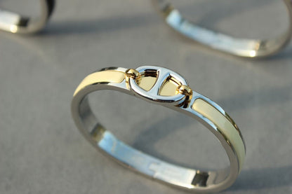 [⭐Shinejoy]CLIC CHAINE SILVER BRACELET