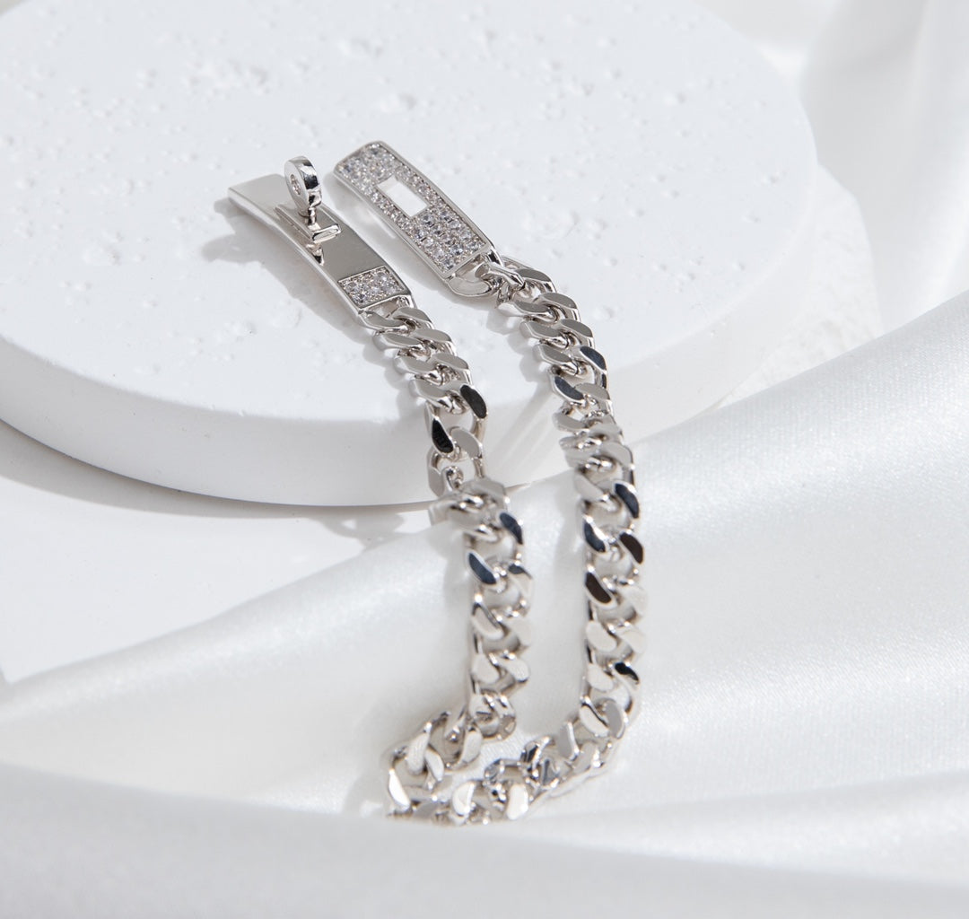 [⭐Shinejoy]KELLY KETTE SILBER DIAMANTARMBAND