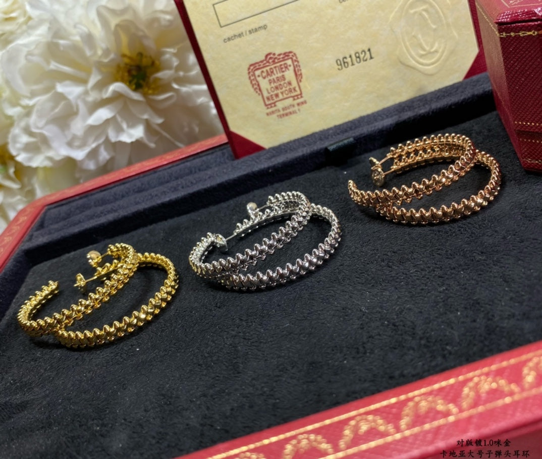 [⭐Shinejoy]CLASH ラージフープピアス