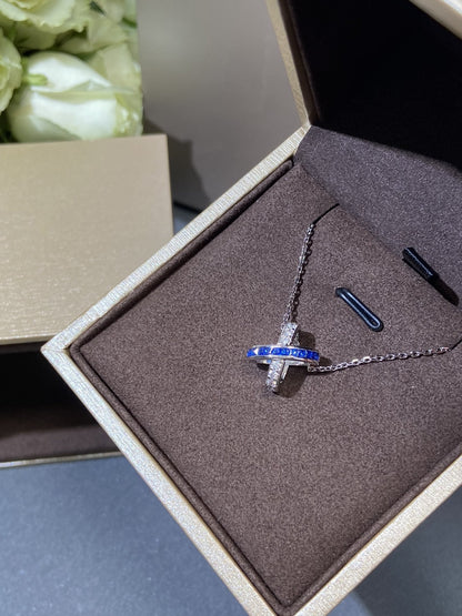 [⭐Shinejoy]LIENS DIAMOND SILBERKETTE
