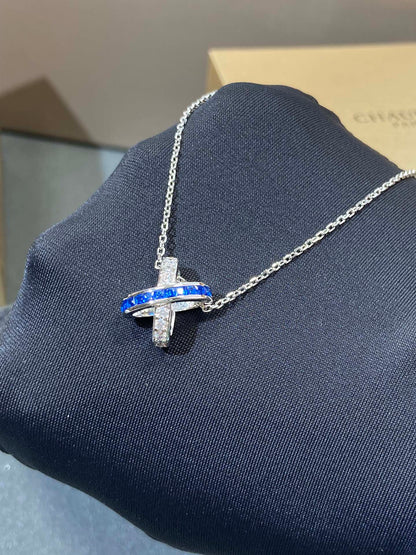 [⭐Shinejoy]LIENS DIAMOND SILBERKETTE