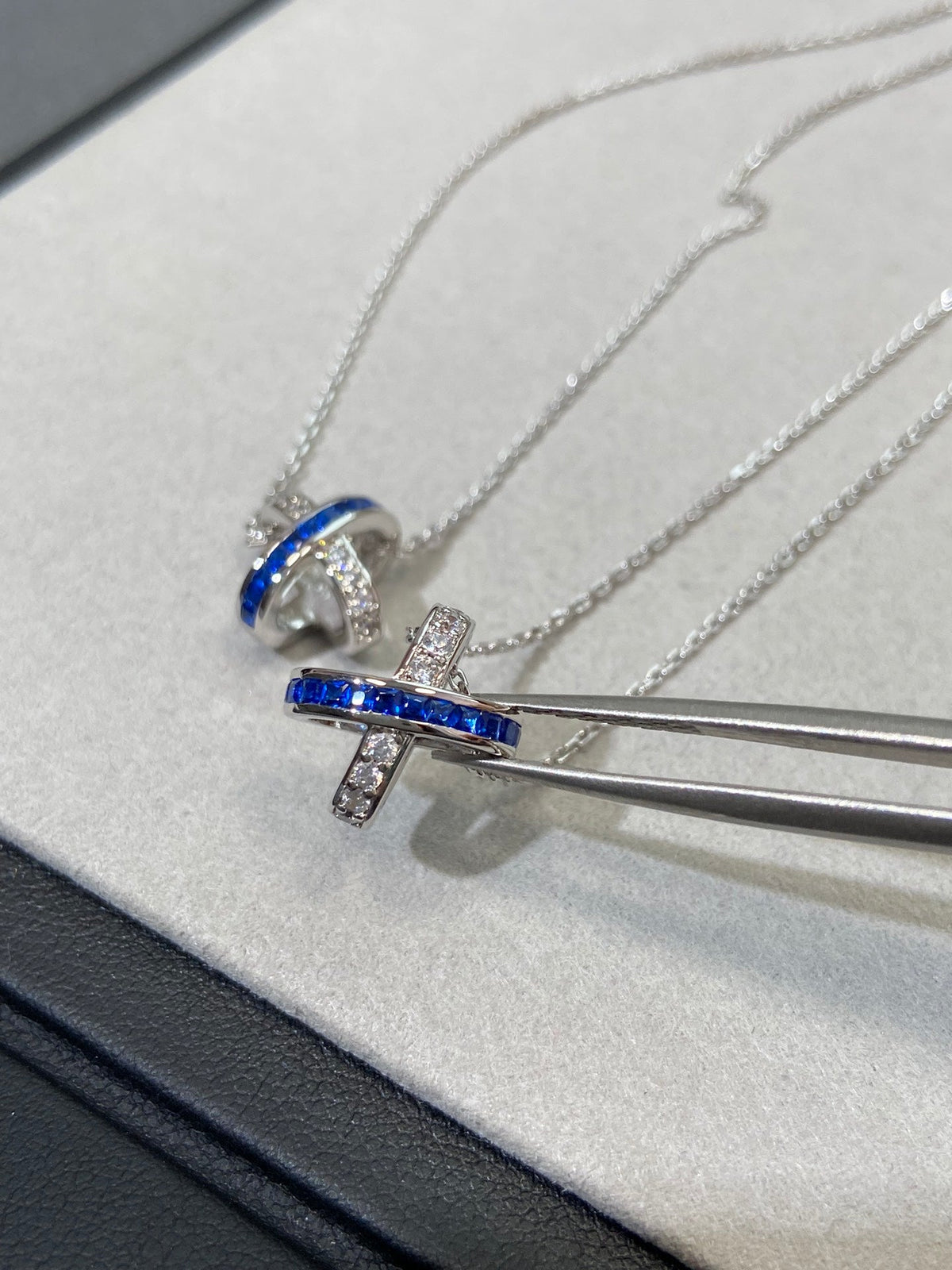 [⭐Shinejoy]LIENS DIAMOND SILBERKETTE