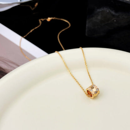 [⭐Shinejoy]BEE MINI ペンダント ダイヤモンドネックレス