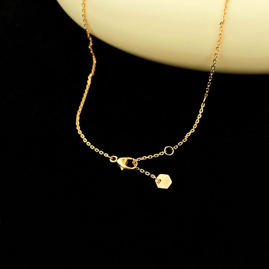 [⭐Shinejoy]BEE MINI ペンダント ダイヤモンドネックレス