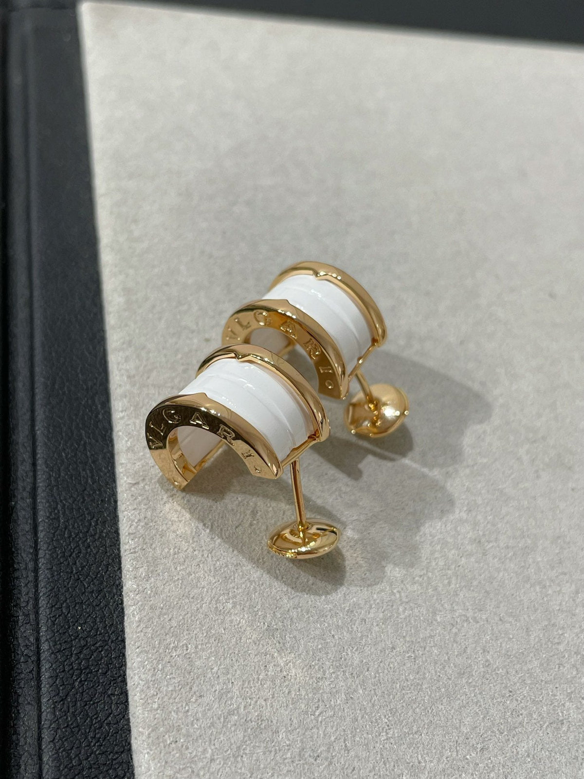 [⭐Shinejoy]ZERO 1 ピンクゴールド セラミックピアス