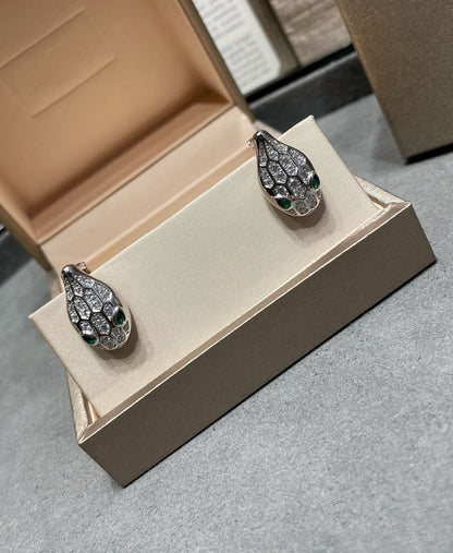 [⭐Shinejoy]SERPENT DIAMANT-OHRSTECKER