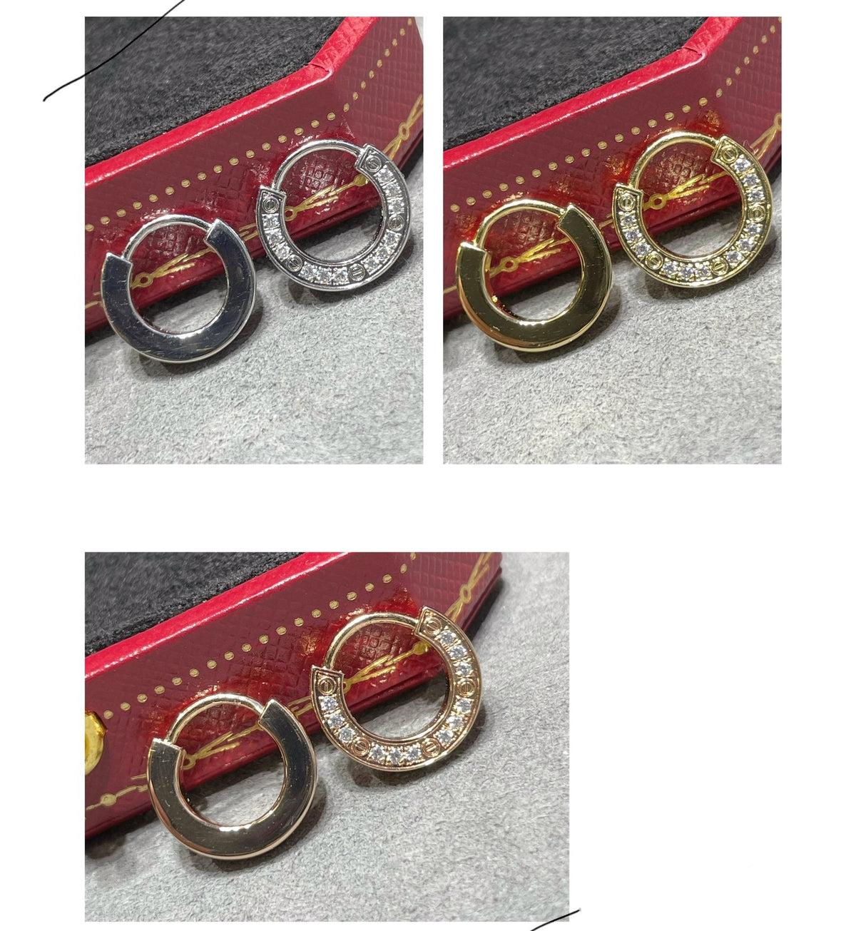 [⭐Shinejoy]LOVE ダイヤモンドピアス