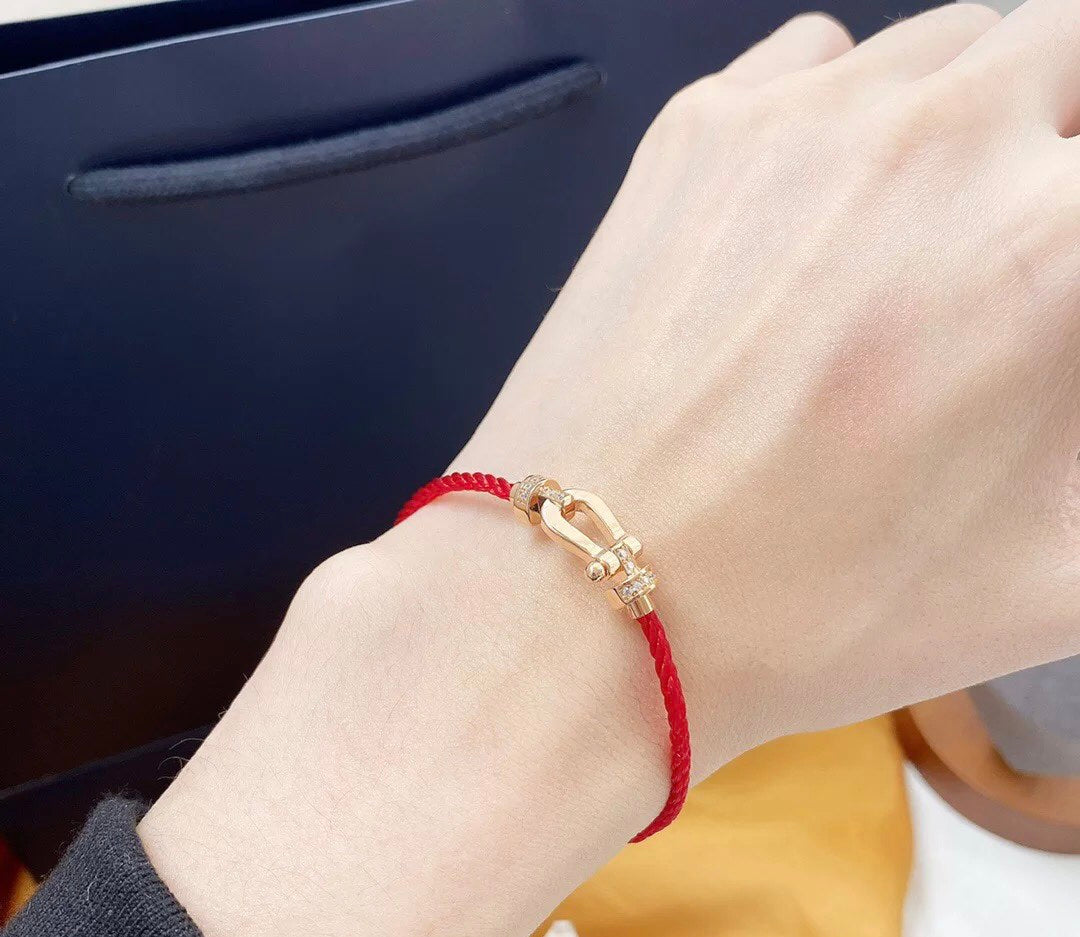 [⭐Shinejoy]FORCE 10 HALF DIAMOND PINK GOLD RED CORDERI LARGE AND MEDIUM MODEL
