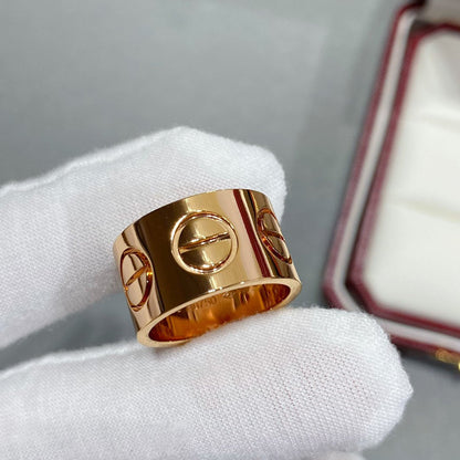 [⭐Shinejoy]LOVE 11MM ラージリング