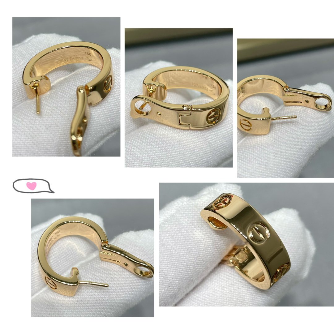 [⭐Shinejoy]LOVE 5.5MM ピアス