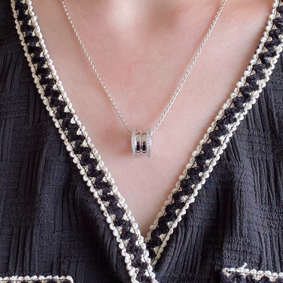 [⭐Shinejoy]ZERO 1 DIAMANT-HALSKETTE