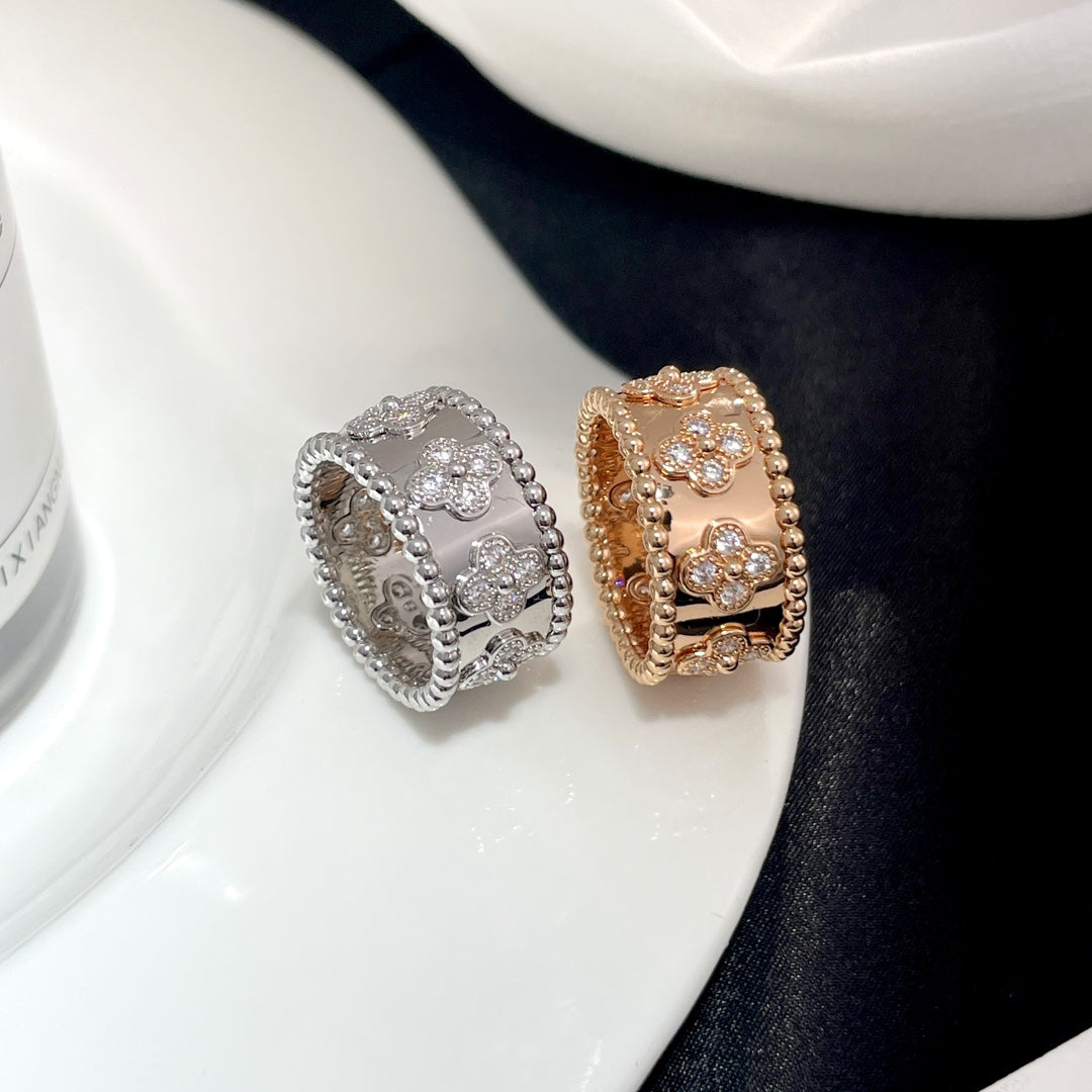 [⭐Shinejoy]PERLEE DIAMANT-RING GROSS