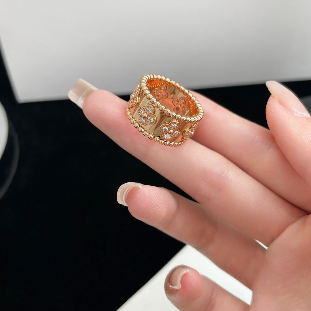 [⭐Shinejoy]PERLEE DIAMANT-RING GROSS