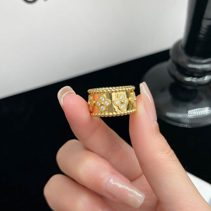 [⭐Shinejoy]PERLEE DIAMANT-RING GROSS