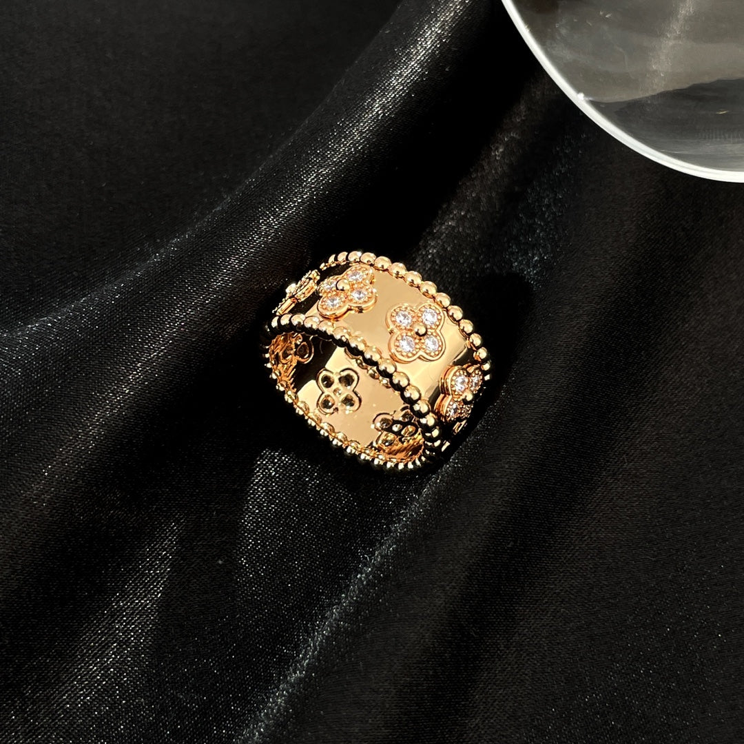 [⭐Shinejoy]PERLEE DIAMANT-RING GROSS