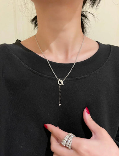 [⭐Shinejoy]フィネス シルバーダイヤモンド ネックレス