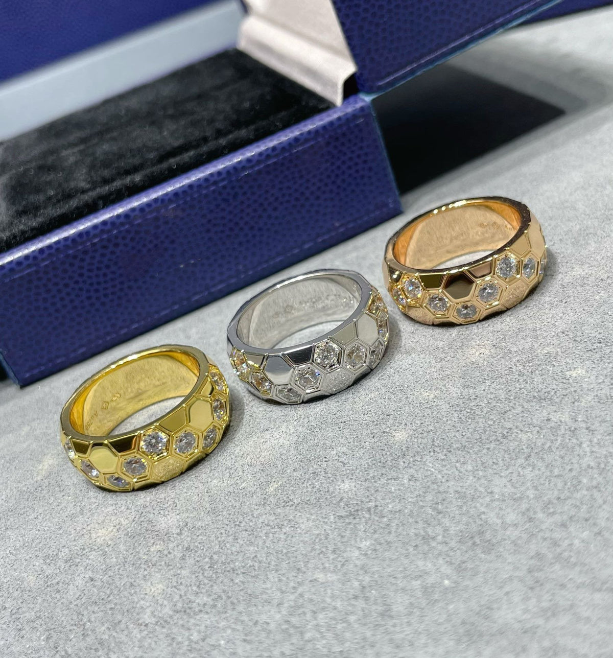 [⭐Shinejoy]BEE LOVE DIAMOND LARGE RING
