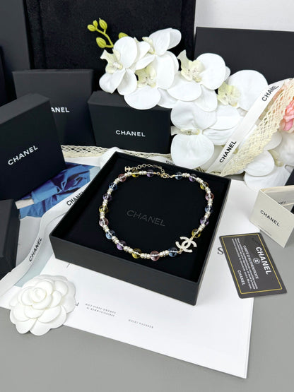[⭐Shinejoy]26C New Spring Collection Colorful Transparent Resin Necklace