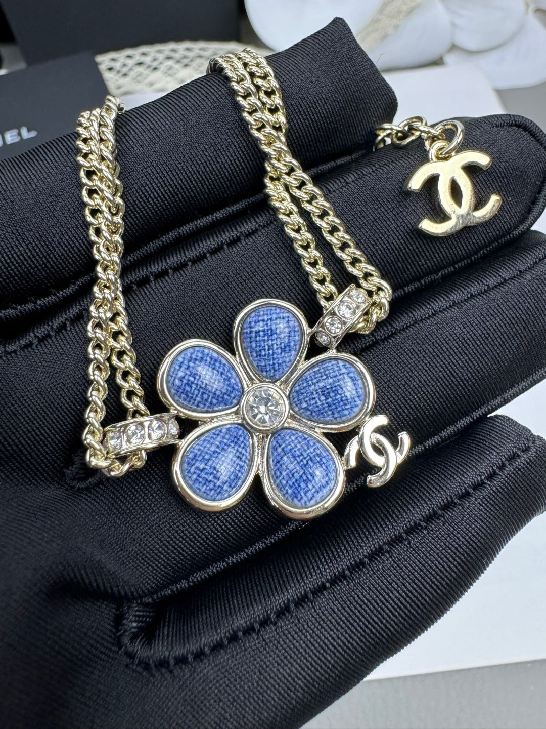 [⭐Shinejoy]VOLTE New Blue Floral Double-Layer Bracelet
