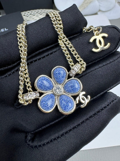[⭐Shinejoy]VOLTE New Blue Floral Double-Layer Bracelet