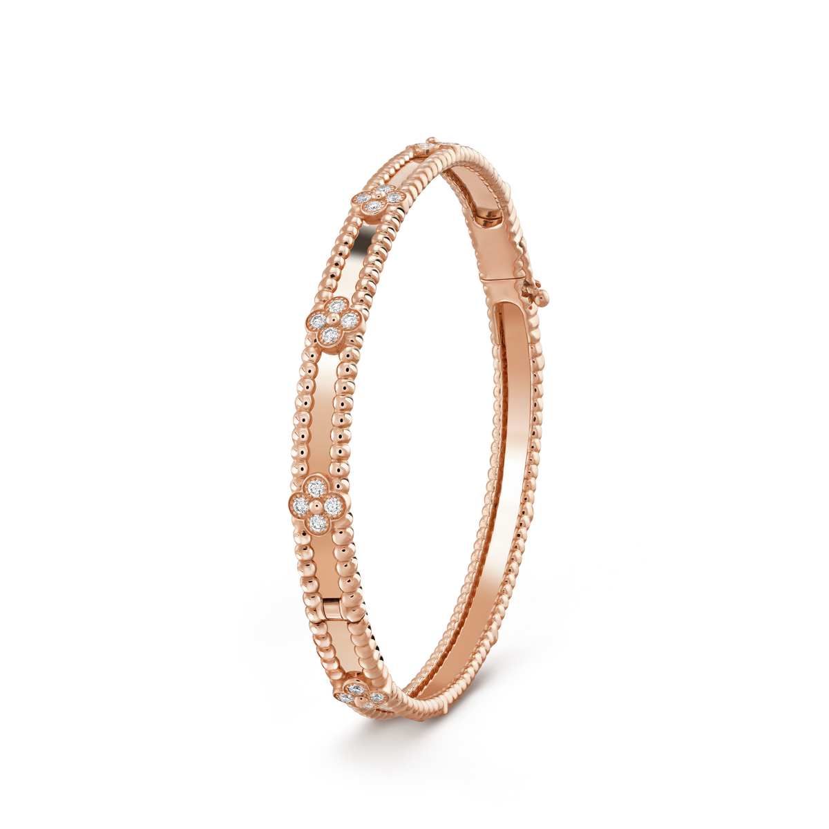 [⭐Shinejoy]クローバーブレスレット 4MM ダイヤモンド