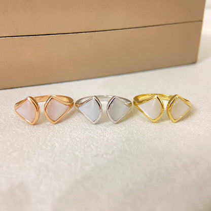 [⭐Shinejoy]ダブルスカートパターンオープンリング