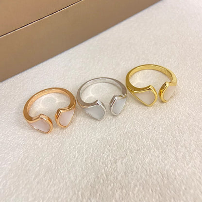 [⭐Shinejoy]ダブルスカートパターンオープンリング