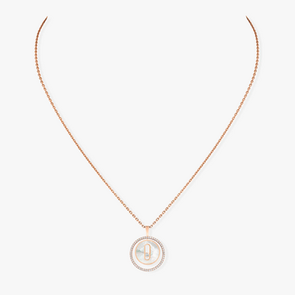 [⭐Shinejoy]Demo MOVE 1 DIAMOND WEISSE PERLMUTT ROSEGOLD DIAMANTHALSKETTE
