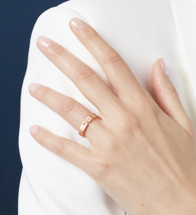 [⭐Shinejoy]ALLIANCE LIENS VIDENCE DIAMOND 4MM RING