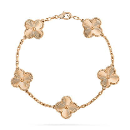 [⭐Shinejoy] CLOVER 5 MOTIF LASER BRACELET COLLECTION